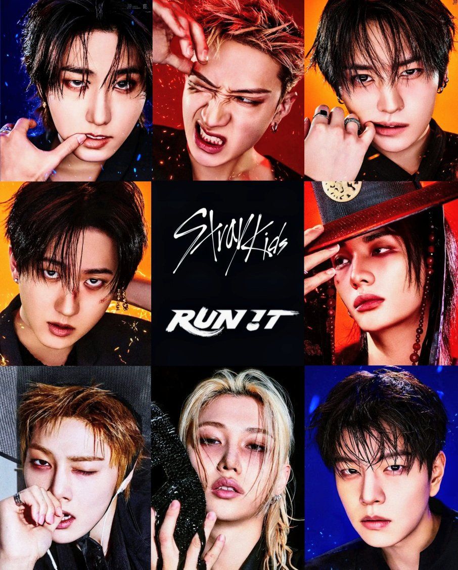 Stray Kids RUN IT ❤️‍🔥❤️👑