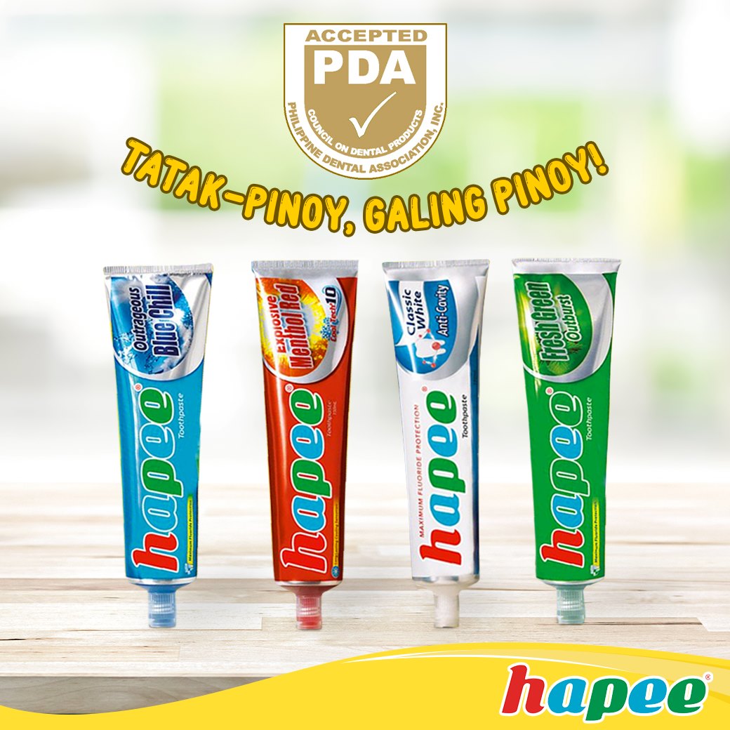 Hapee Toothpaste - Alam niyo bang ang Hapee ang first Filipino ...