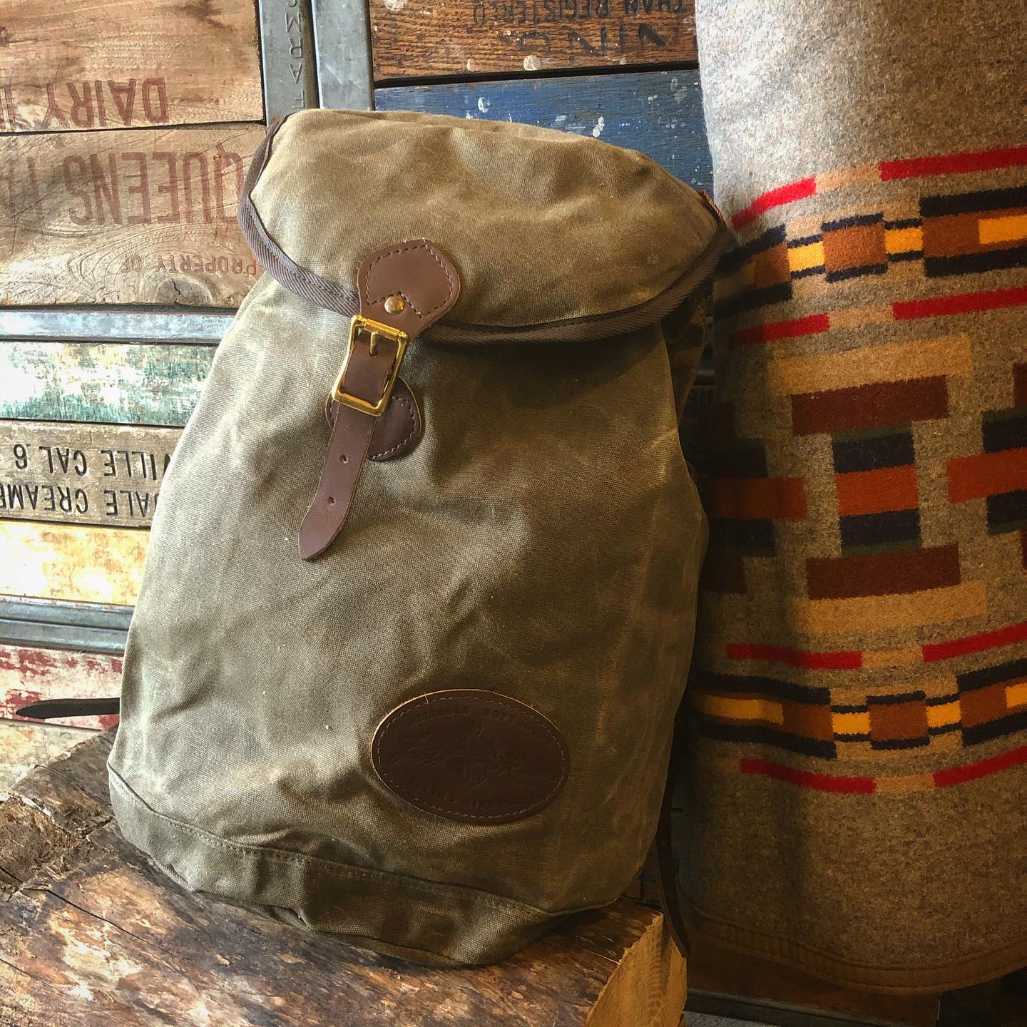 FROST RIVER SUMMIT PACK #frostriver#totebagh #canvas #madeinusa 
