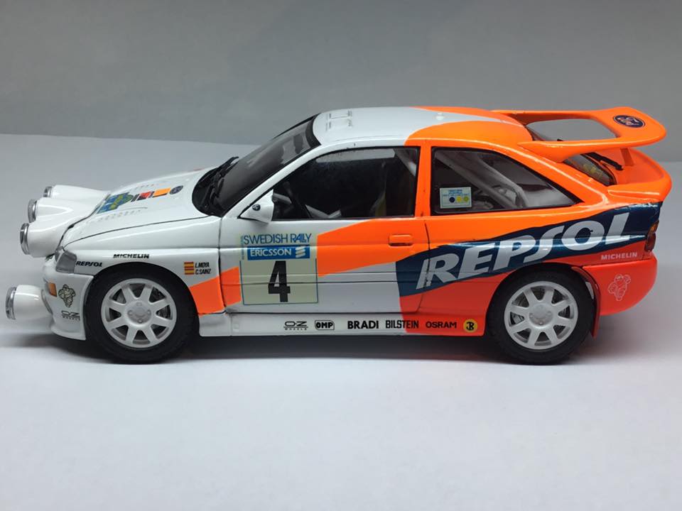 Finished this 1/24 Tamiya Ford escort Rs Cosworth
