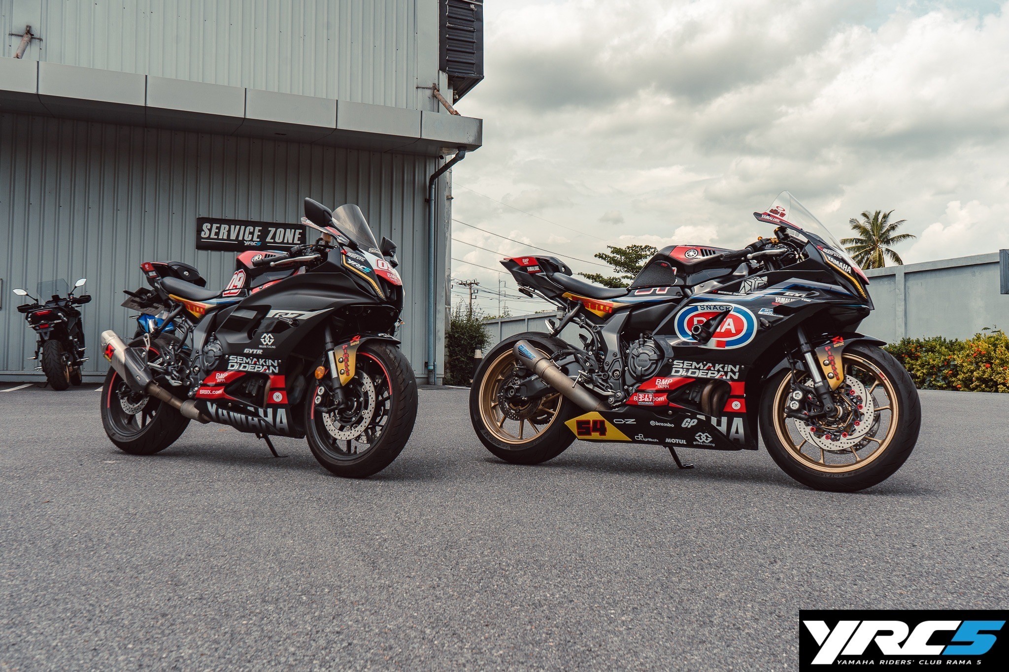 Mr.AM - รีวิวชุด STICKER KIT สำหรับ Yamaha YZF-R7 TT PATA Racing ราคา ...