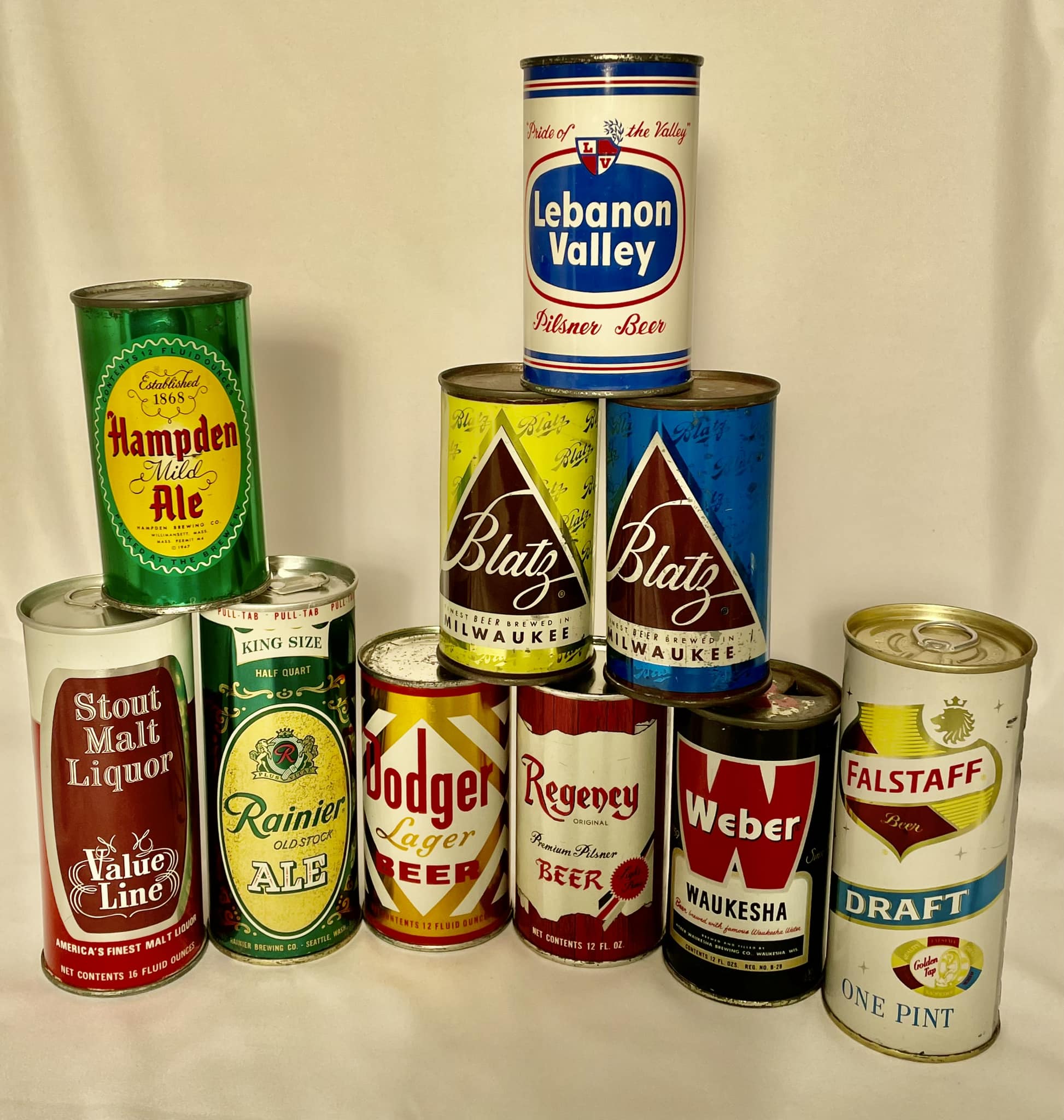 Steel Canvas Beer Cans