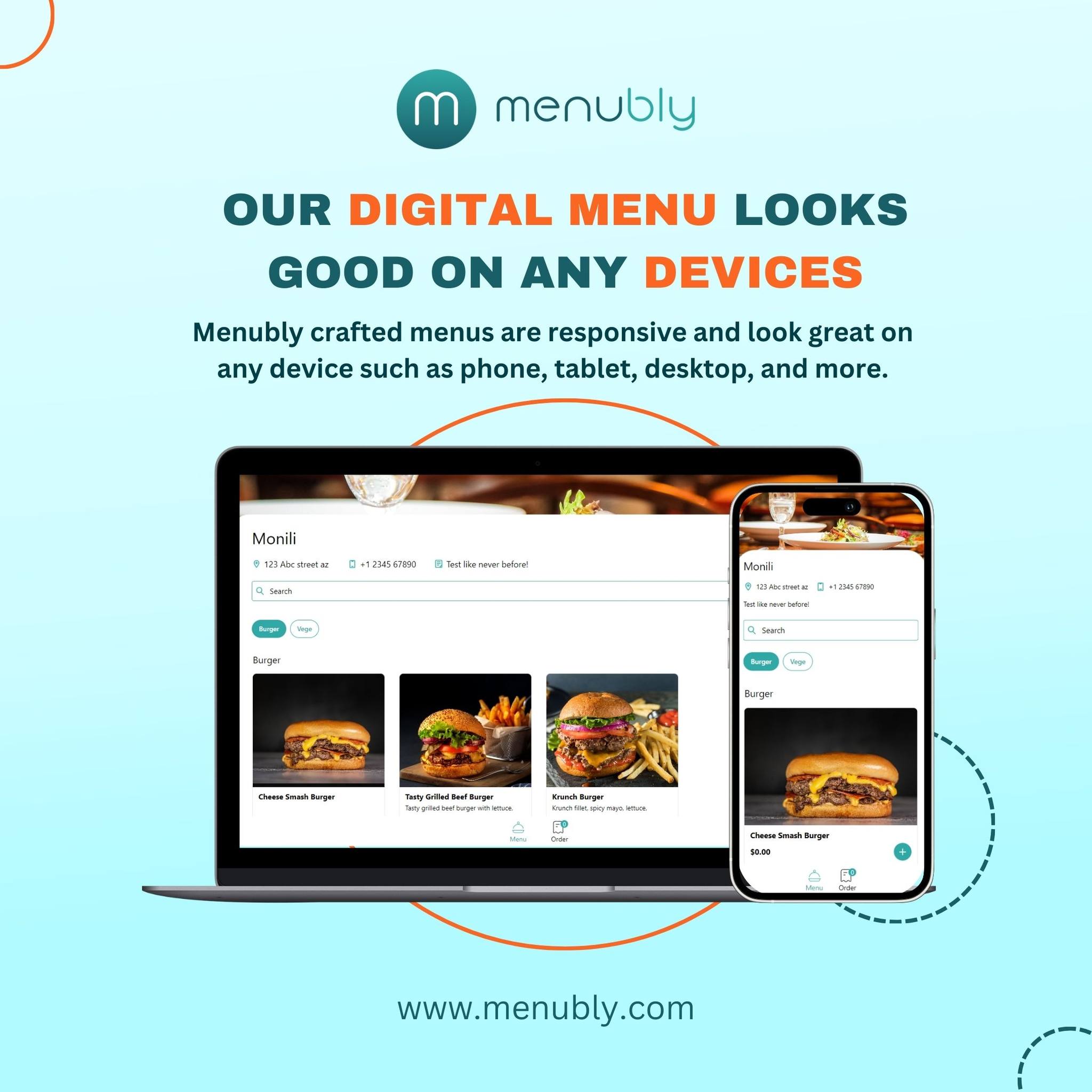 Menubly - Transform your menu into a visual masterpiece! 🎨📱 Menubly's ...