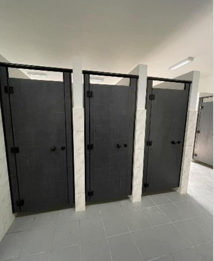 DPWH’s EVACUATION CENTER PROJECT PHENOLIC CUBICLE PARTITION COLOR ...