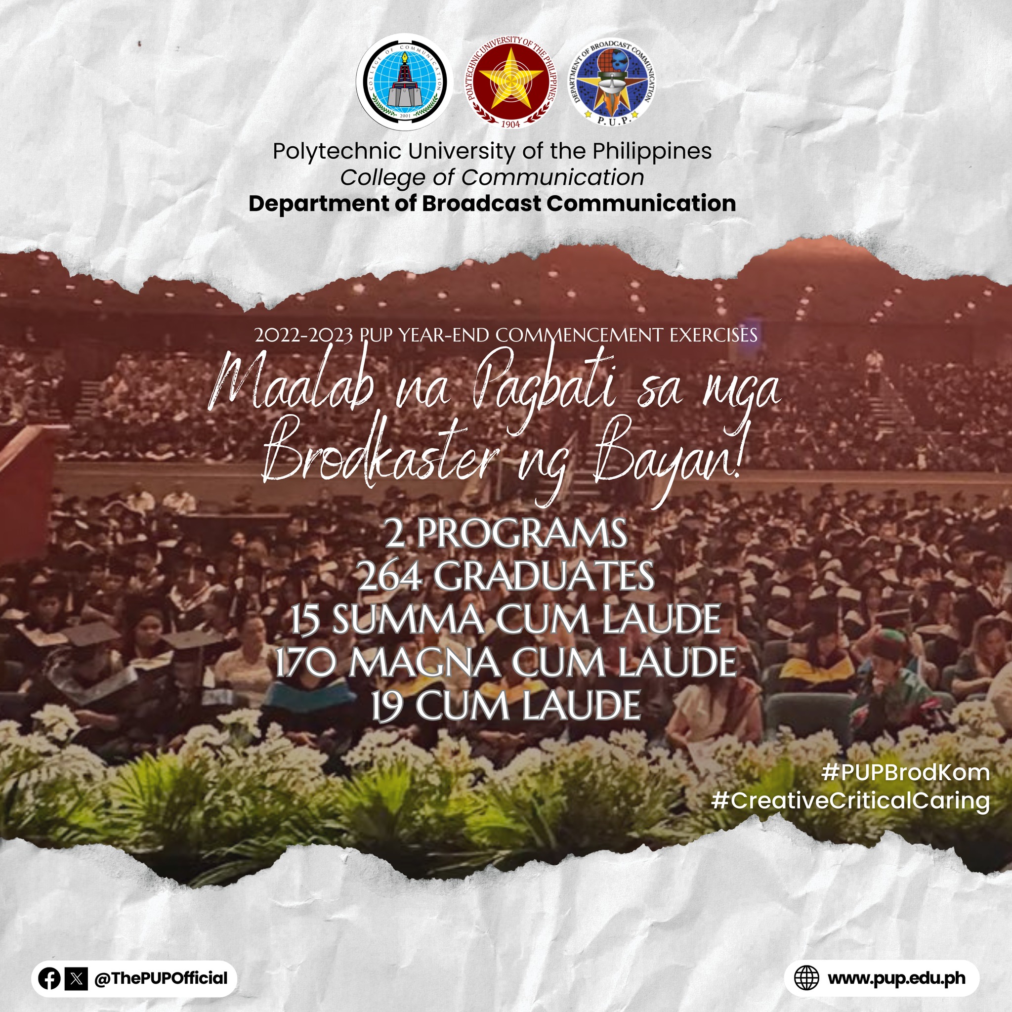 PUP College of Communication Student Council - Get to know more ...