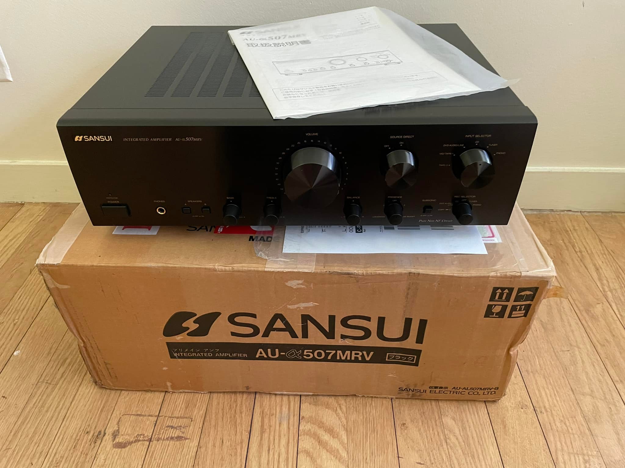 Sansui AU-507MRV made in Japan Vietnam