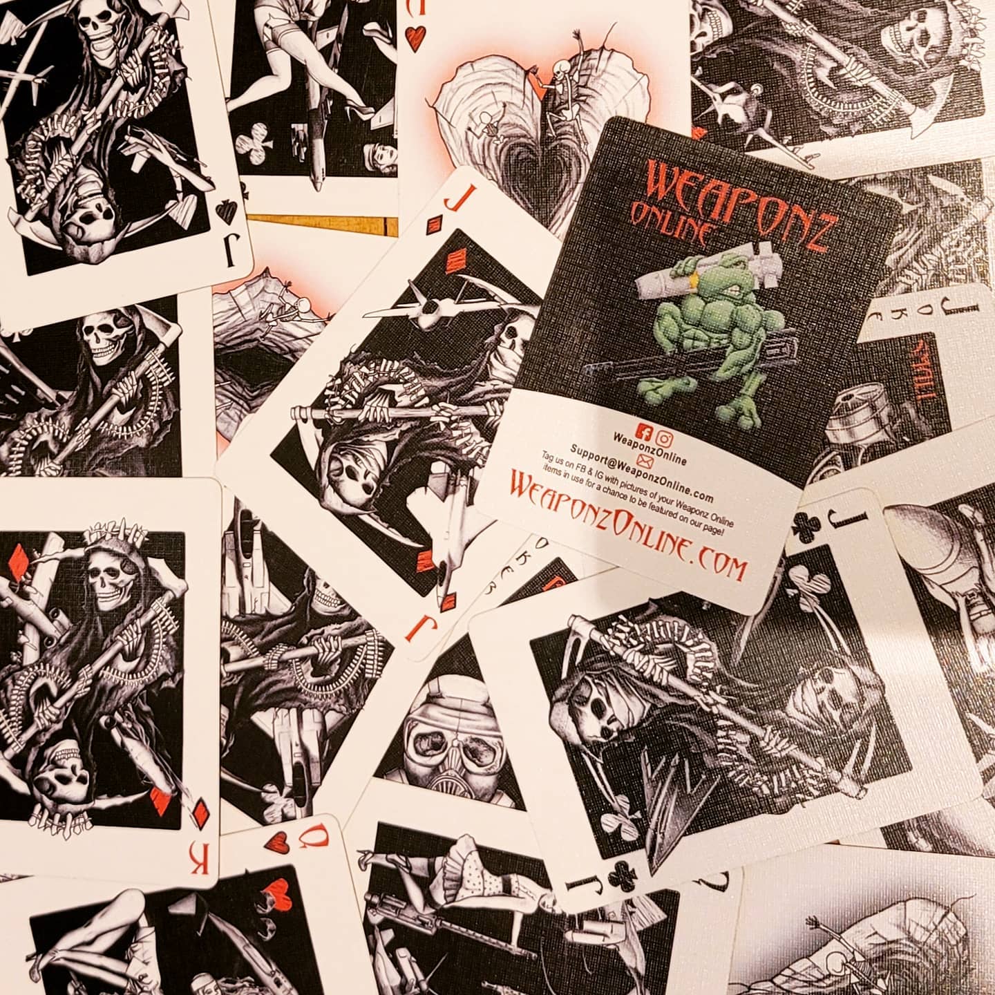 WeaponzOnline.com - The Weapons Playing Cards are 10% off until ...