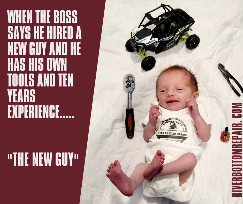 Introducing the NEW GUY! FOREST... - River Bottom Repair, LLC | Facebook