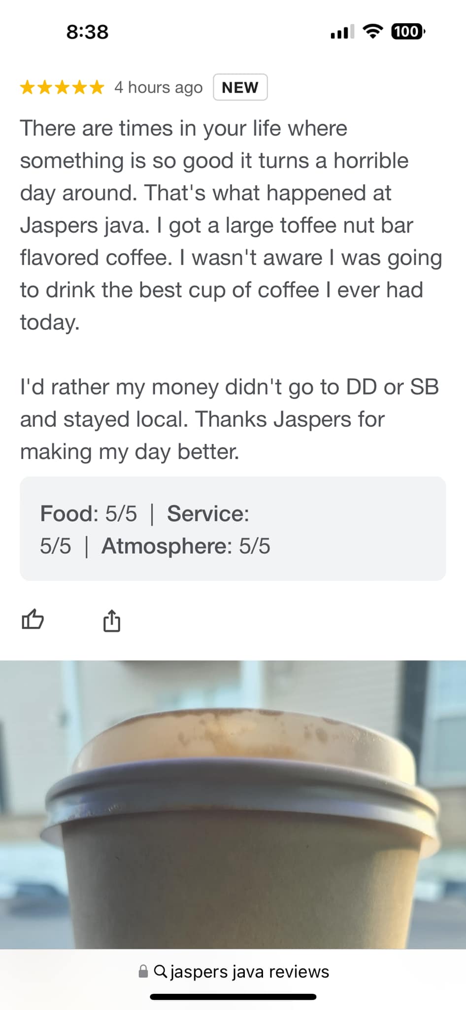 Jasper's Java - Too good not to share! Thank you for the... | Facebook