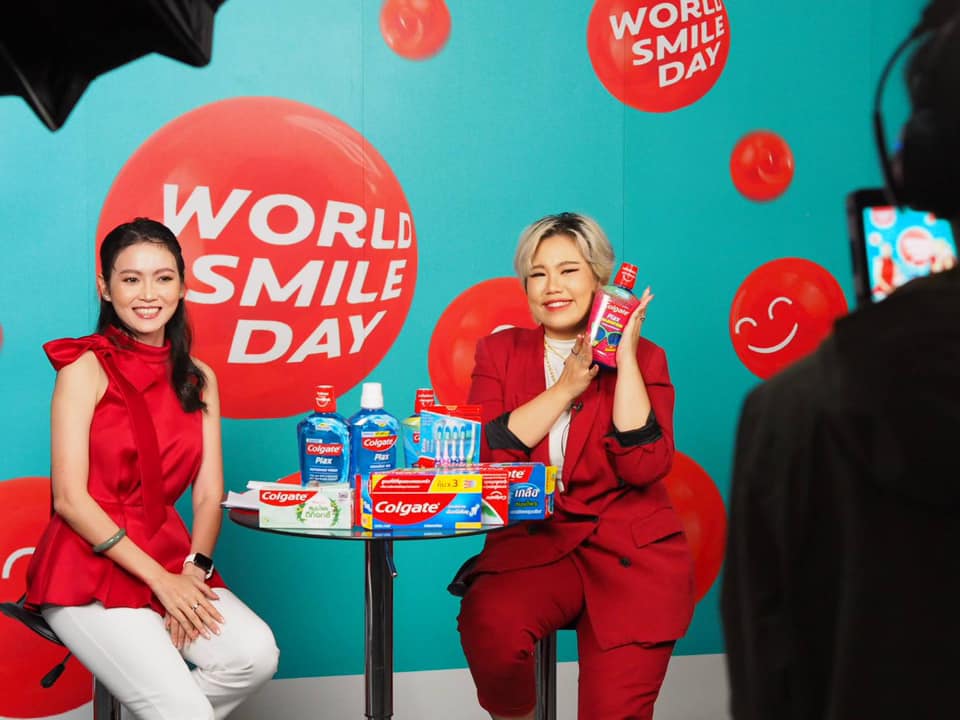 Colgateยิ้มสวย - ผ่านไปแล้วกับ Colgate Live at Shopee...