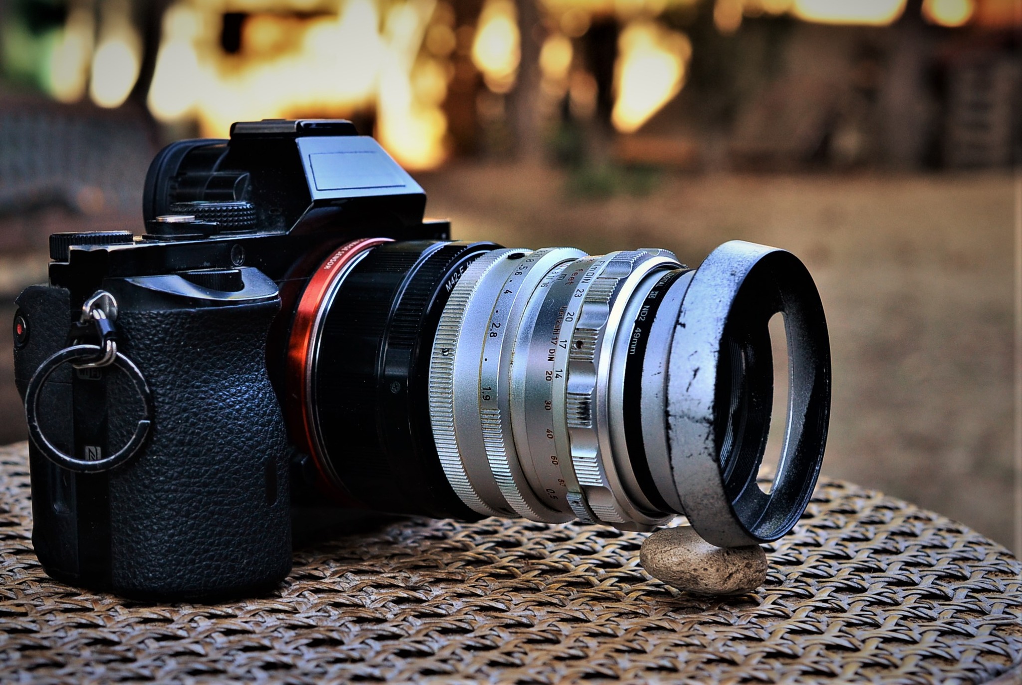 Steinheil Quinon 55/1.9 lens review and comparison