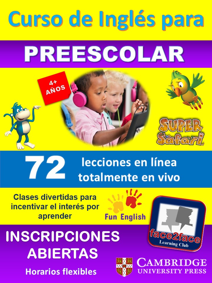 CURSO INICIAL PARA PREESCOLARES La... - F2F Learning Club
