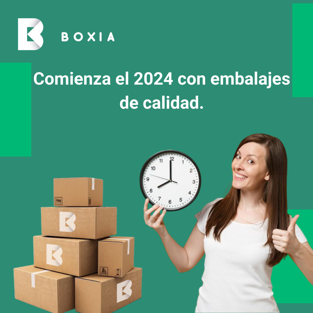 Boxia - Inicia el 2024 con embalajes eficientes y...