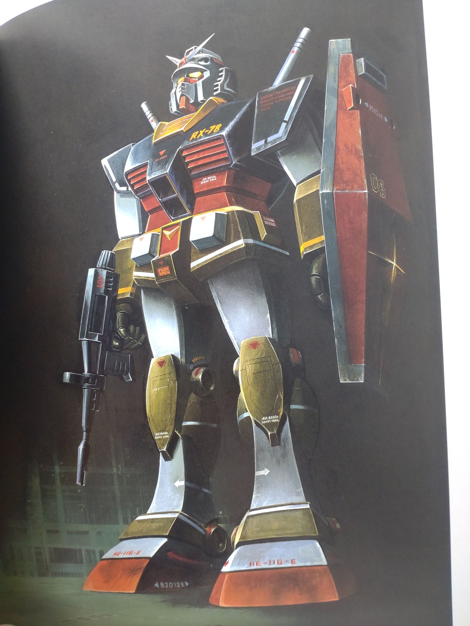 機動戦士ガンダム シャア専用旧ザク ビジュアルアートポスター(B2