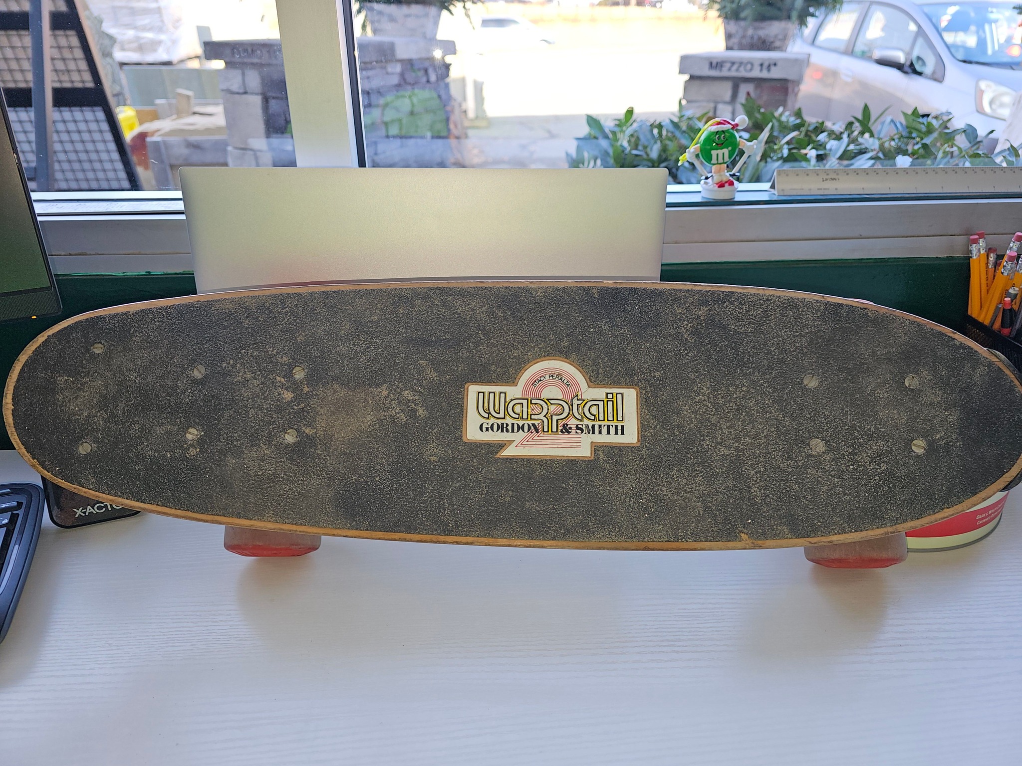 1970s G&S Warptail skateboard with 65mm Kryptonics wheels