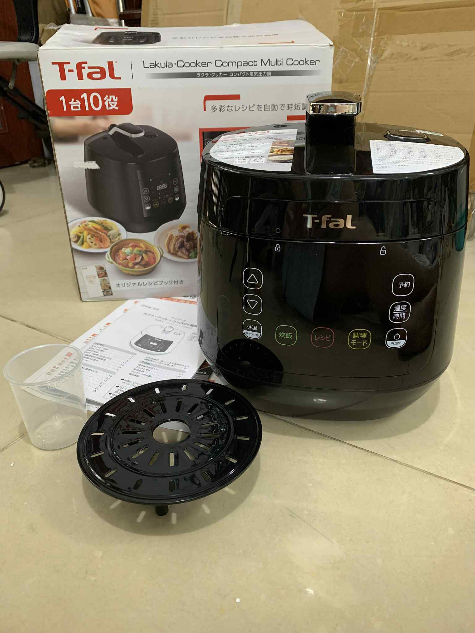 📣 NỒI ÁP SUẤT ĐIỆN T-FAL LAKULA COOKER COMPACT 3L – HÀNG NHẬT MỚI