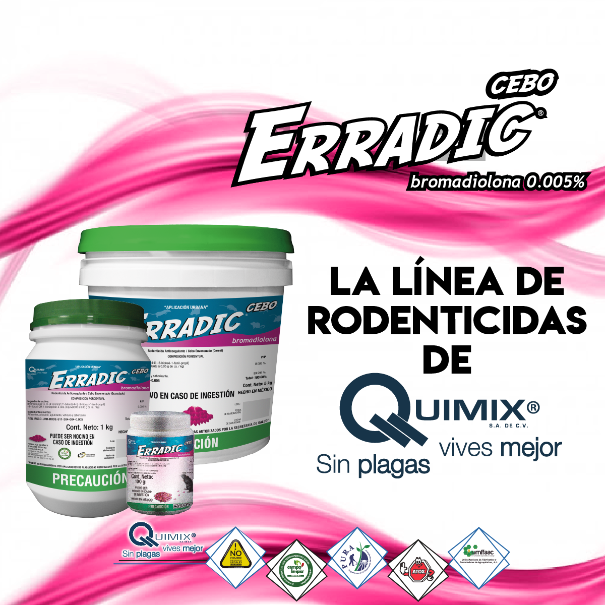 Quimix - ¿Ya conoces la línea Erradic? Descubre las...