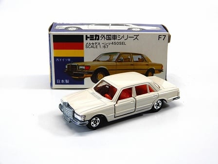 gallerytanaka - Mercedes-Benz 450SEL White 1/67 TOMICA F7 G-190 