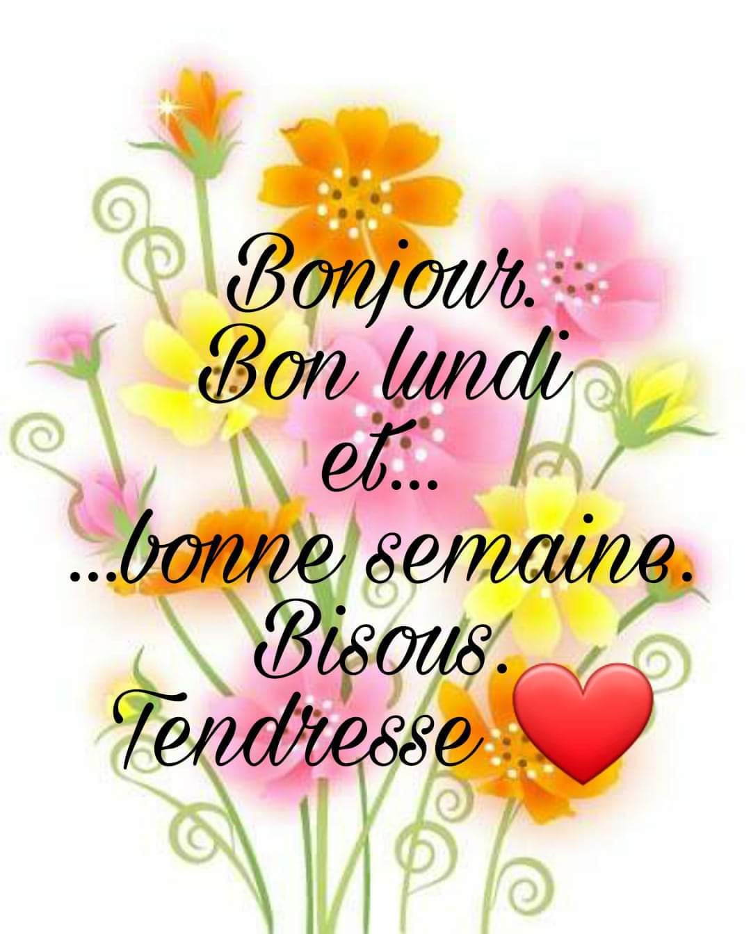 Bon Lundi Et Bonne Semaine Mon Amour