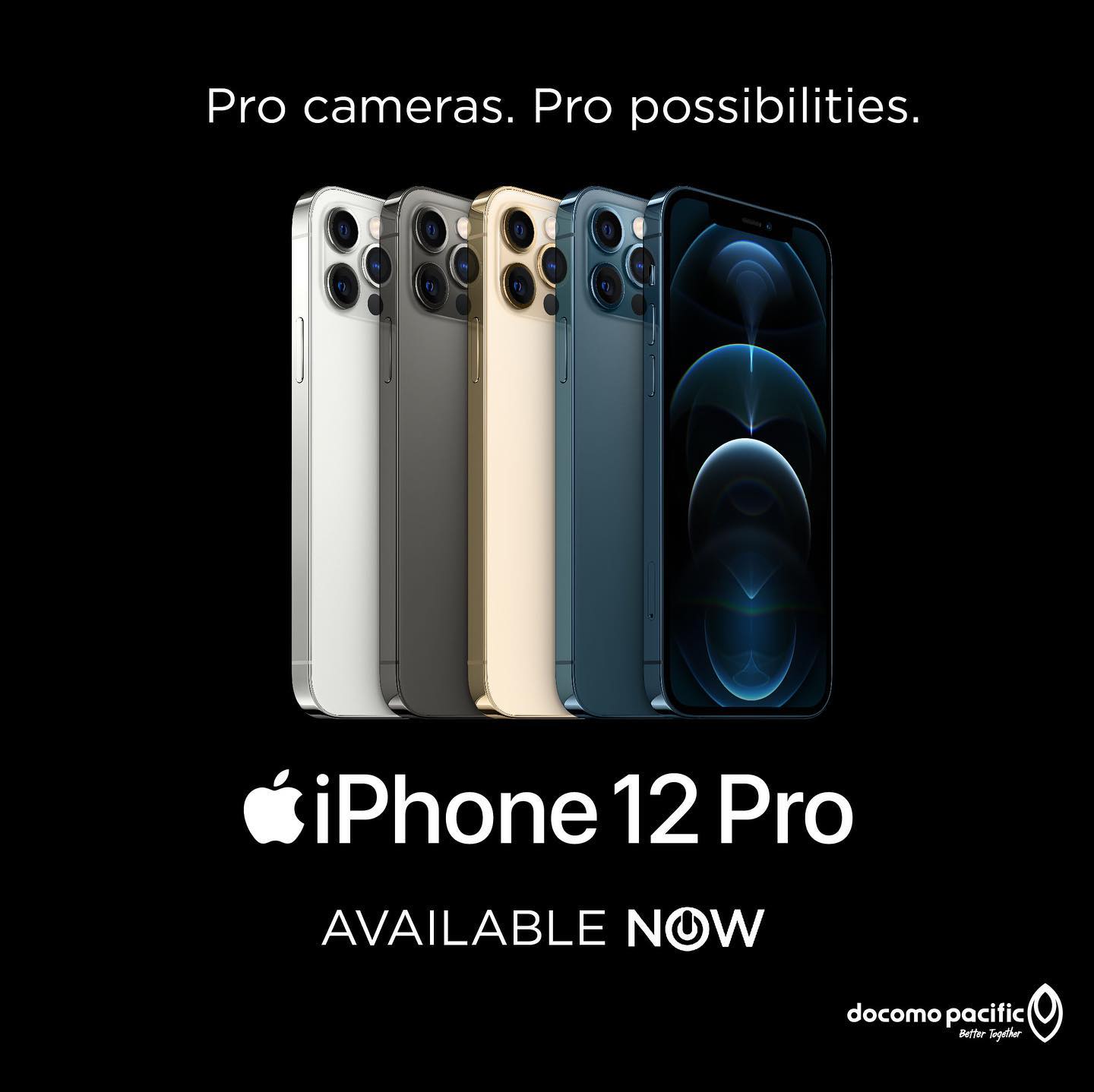 A huge leap for Pro. iPhone 12 Pro and 12 Pro Max are available 