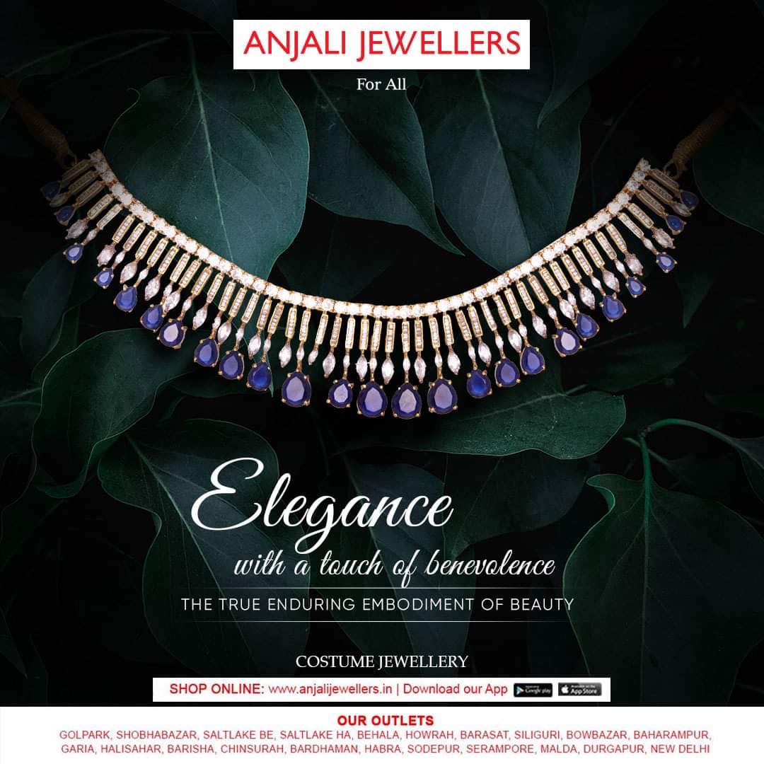 Embrace the artistic creation of a... - Anjali Jewellers | Facebook
