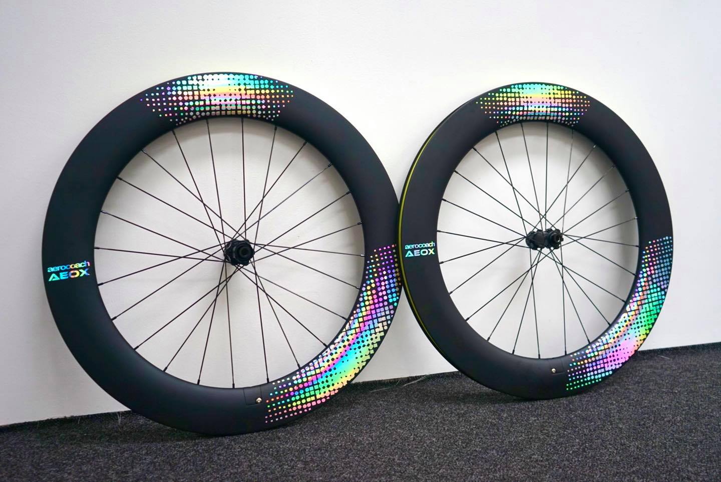AEOX Zephyr Give Zero Lemons wheels have limited edition graphics