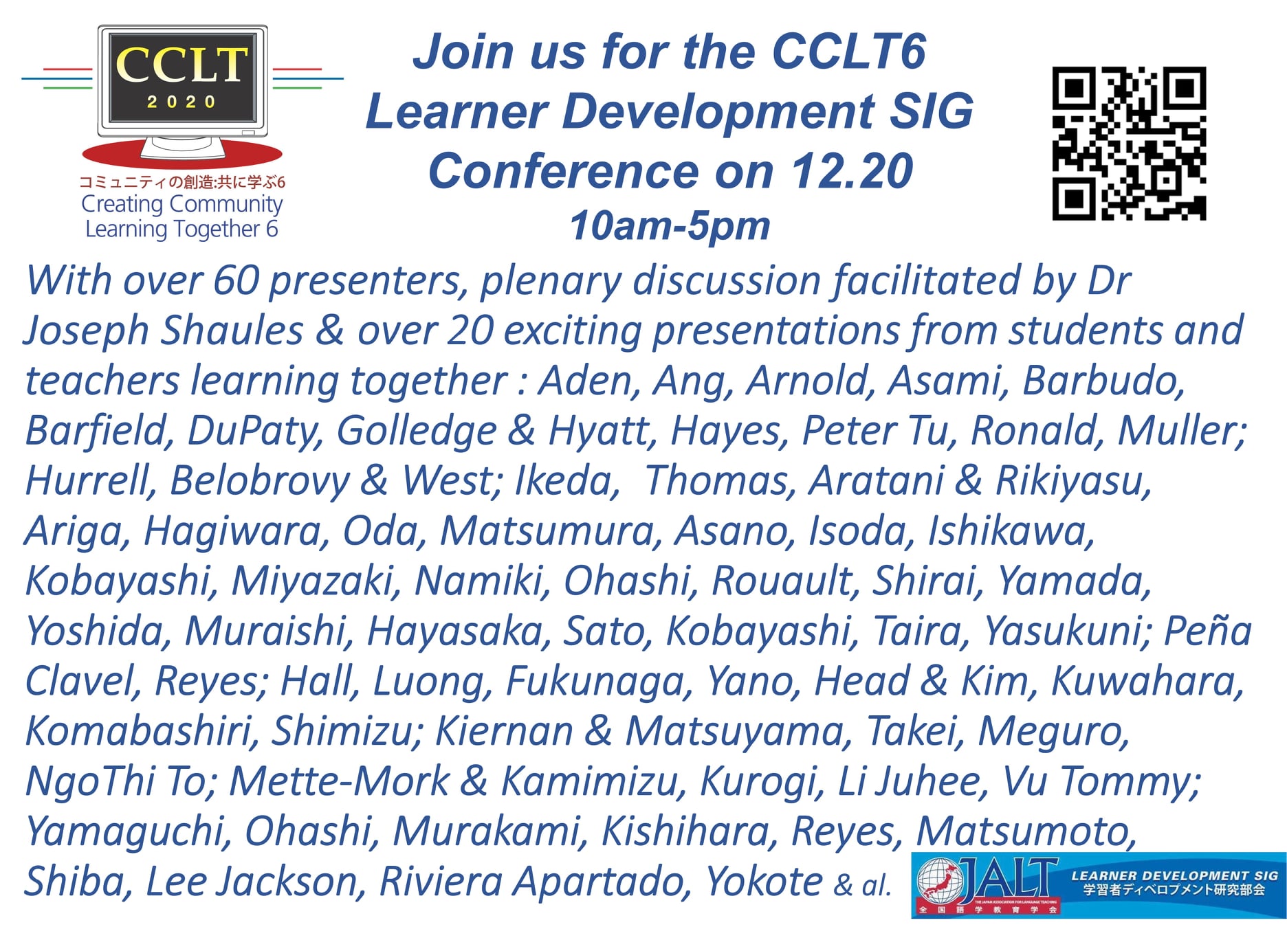 Taking place this weekend! This... - Teacher Development SIG