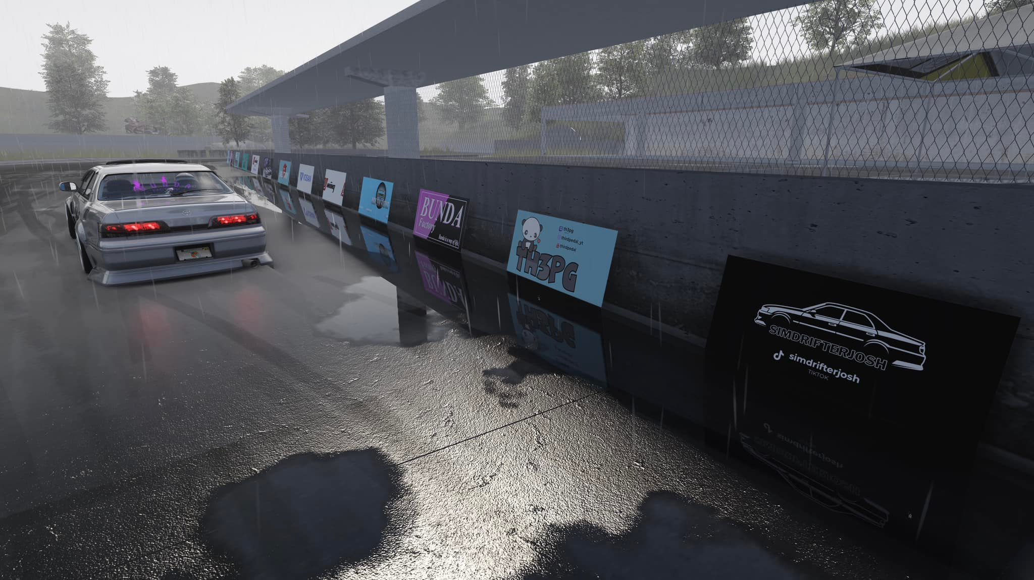New Omuro drift map for Assetto Corsa