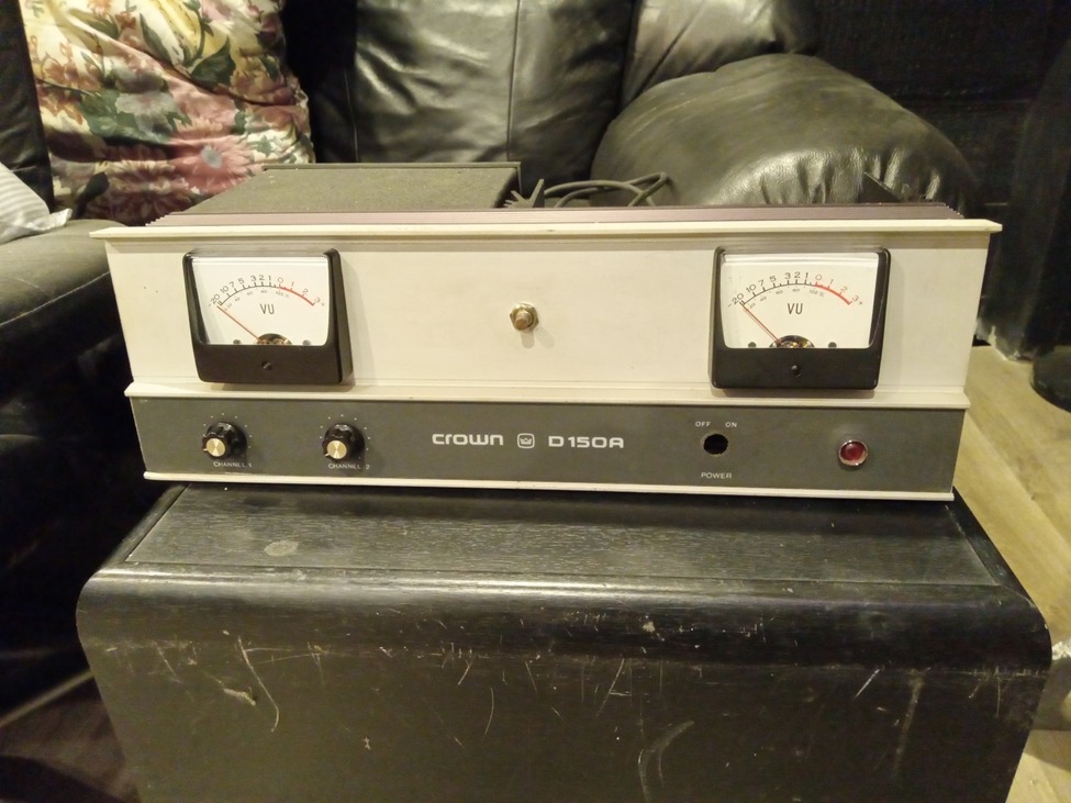 Where to find replacement parts for Crown D150A power amp?