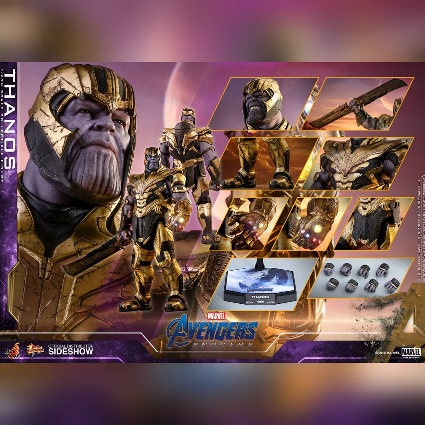 On a quest to dominate the universe, villainous titan Thanos cuts
