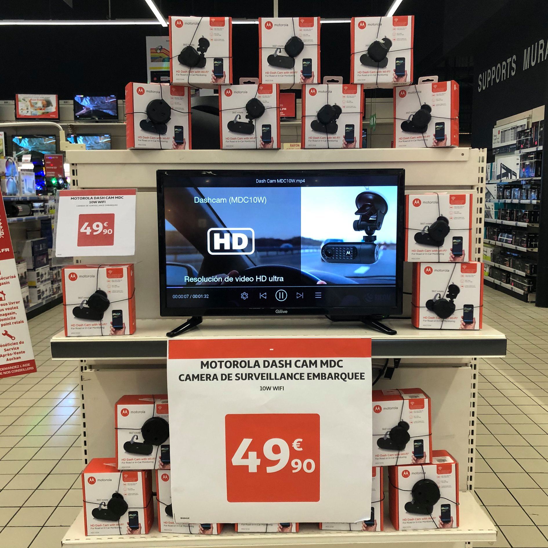 La DASHCAM... - Auchan Hypermarché Avignon Nord Le Pontet
