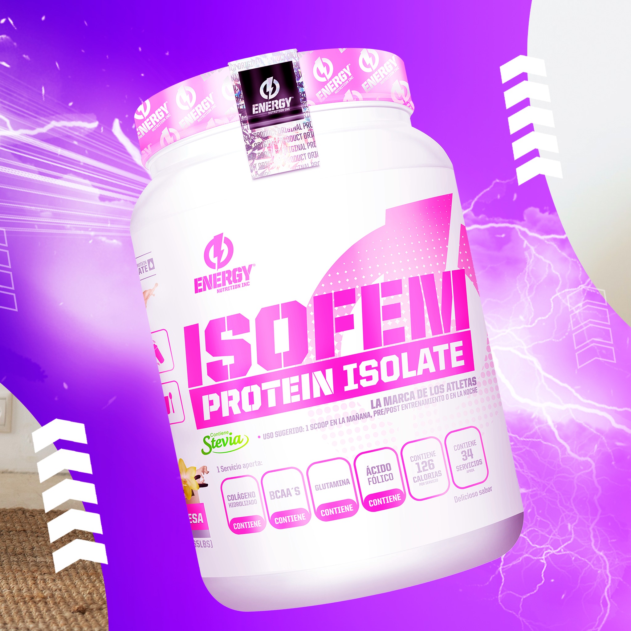 Los beneficios del Isofem, son:... - Energy Nutrition Inc