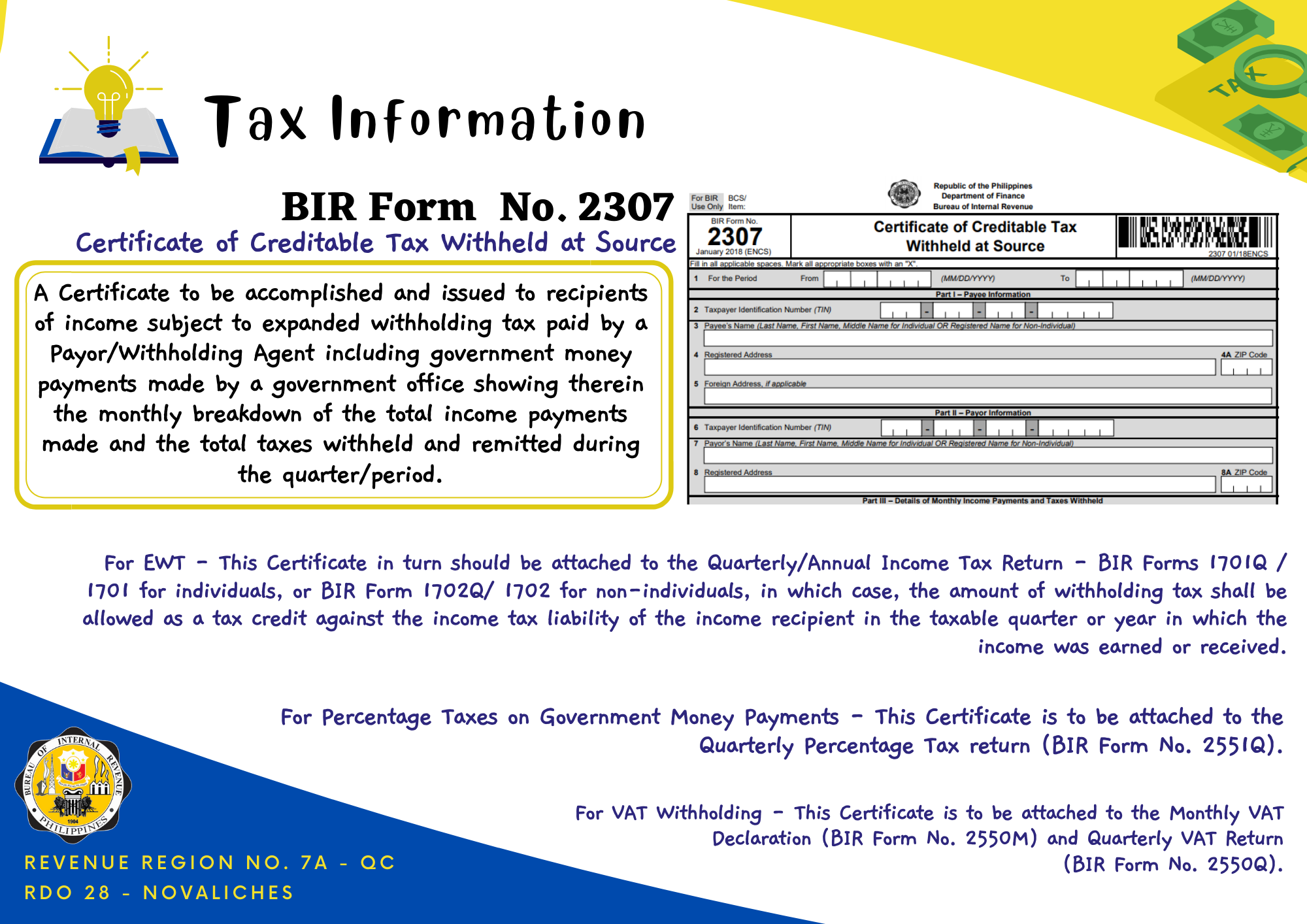 Hi... - BIR Revenue District Office 028 - Novaliches | Facebook