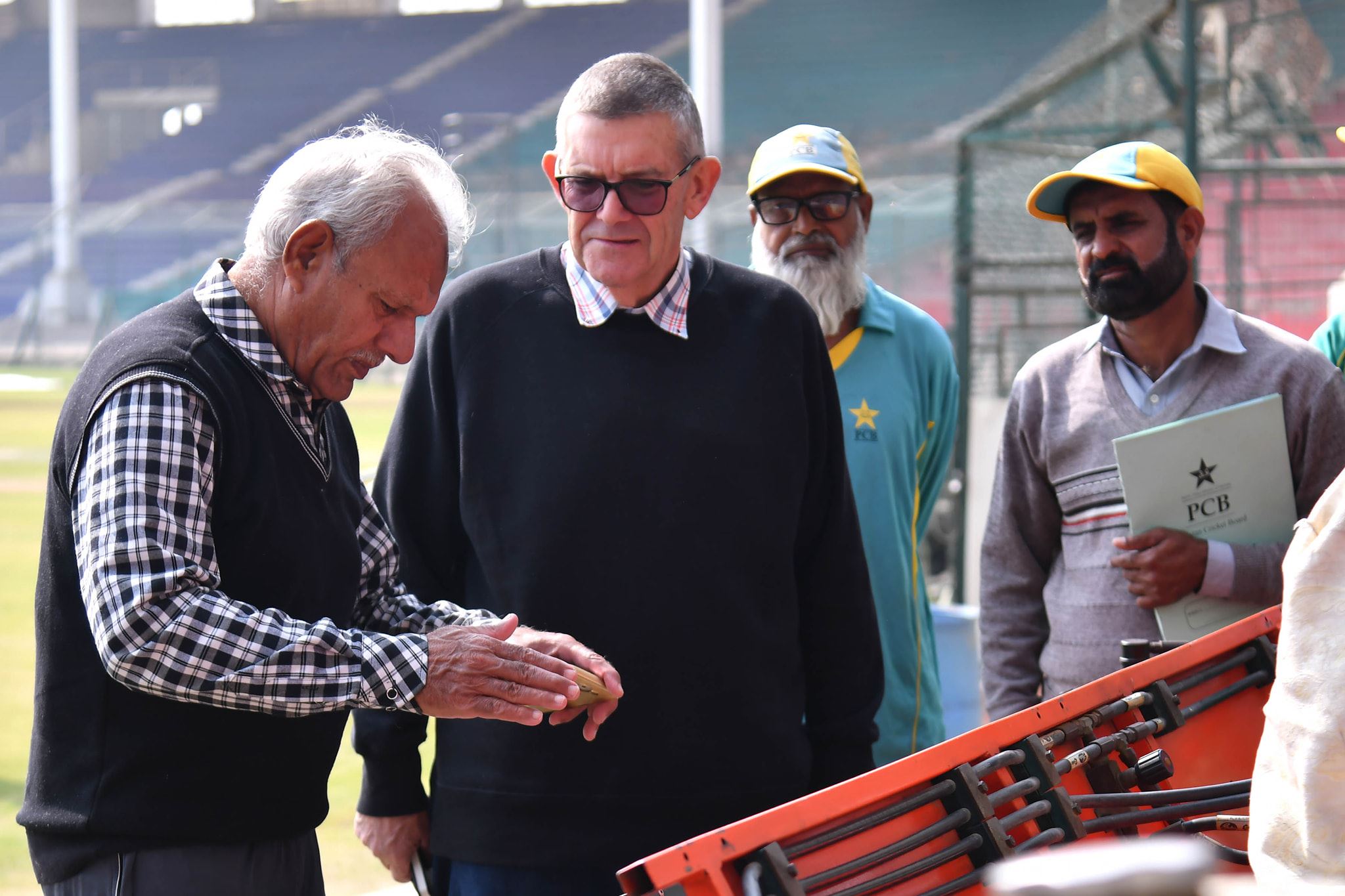 ICC Pitch Consultant Andy Atkinson... - Pakistan Cricket Team