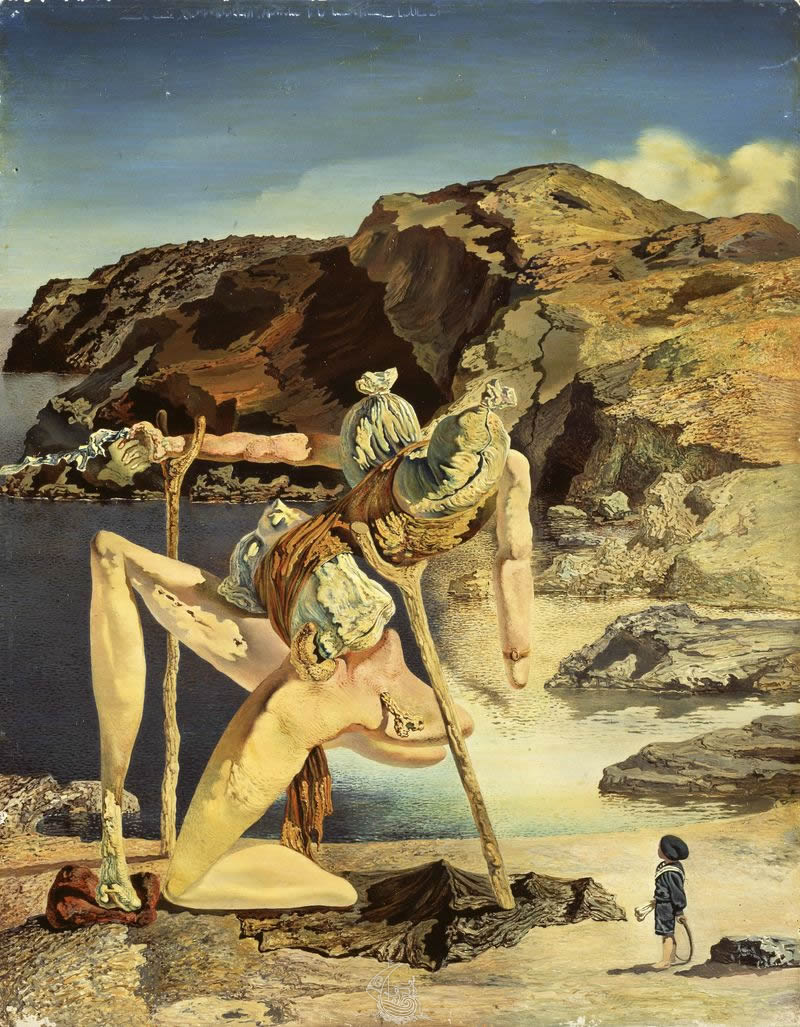Salvador Dali、INSTRUMENT MASOCHISTE、画集画 Salvador Dalí. Masochistic Instrument. 1934