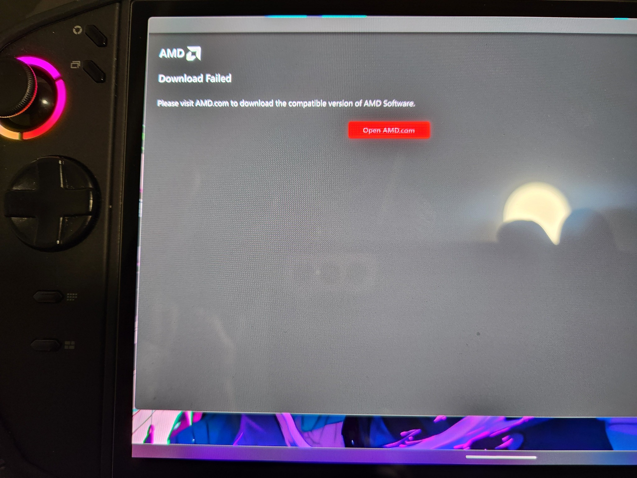 Do not update to Windows drivers for Lenovo Legion Go 2 Z2 Extreme 4TB