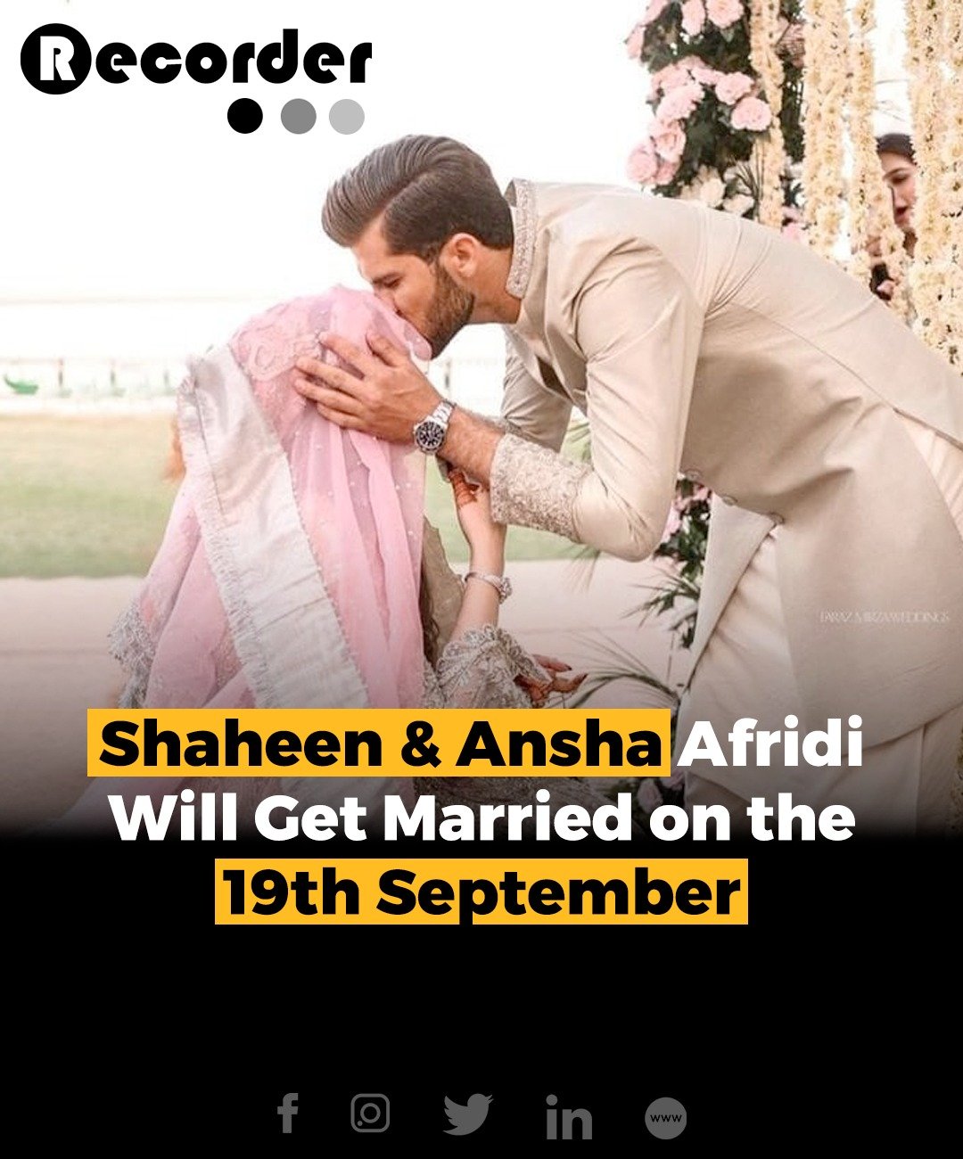 The marriage date of Insha... - Startup Pakistan Recorder