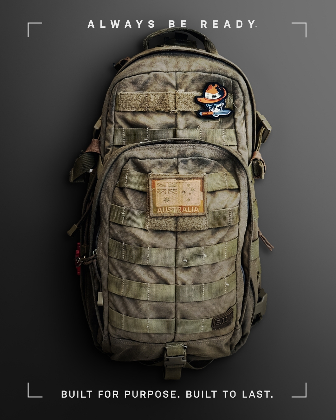 Gear up with the RUSH MOAB 8 Sling Pack — a 13L powerhouse