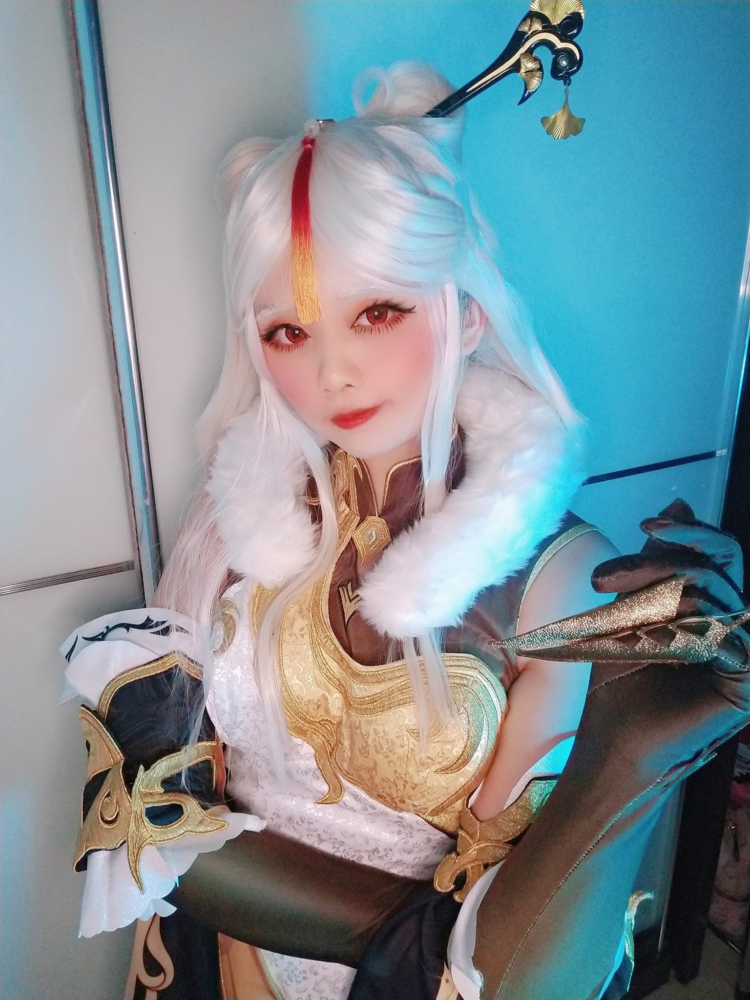 凯眯儿 Kammy Hime - 凝光生日快乐 今年的生日愿望是 重建群玉阁 #原神cos #凝光...