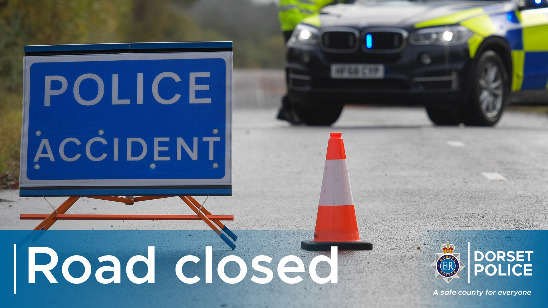 Purbeck Police - RTC - A352 - WAREHAM. Emergency services...