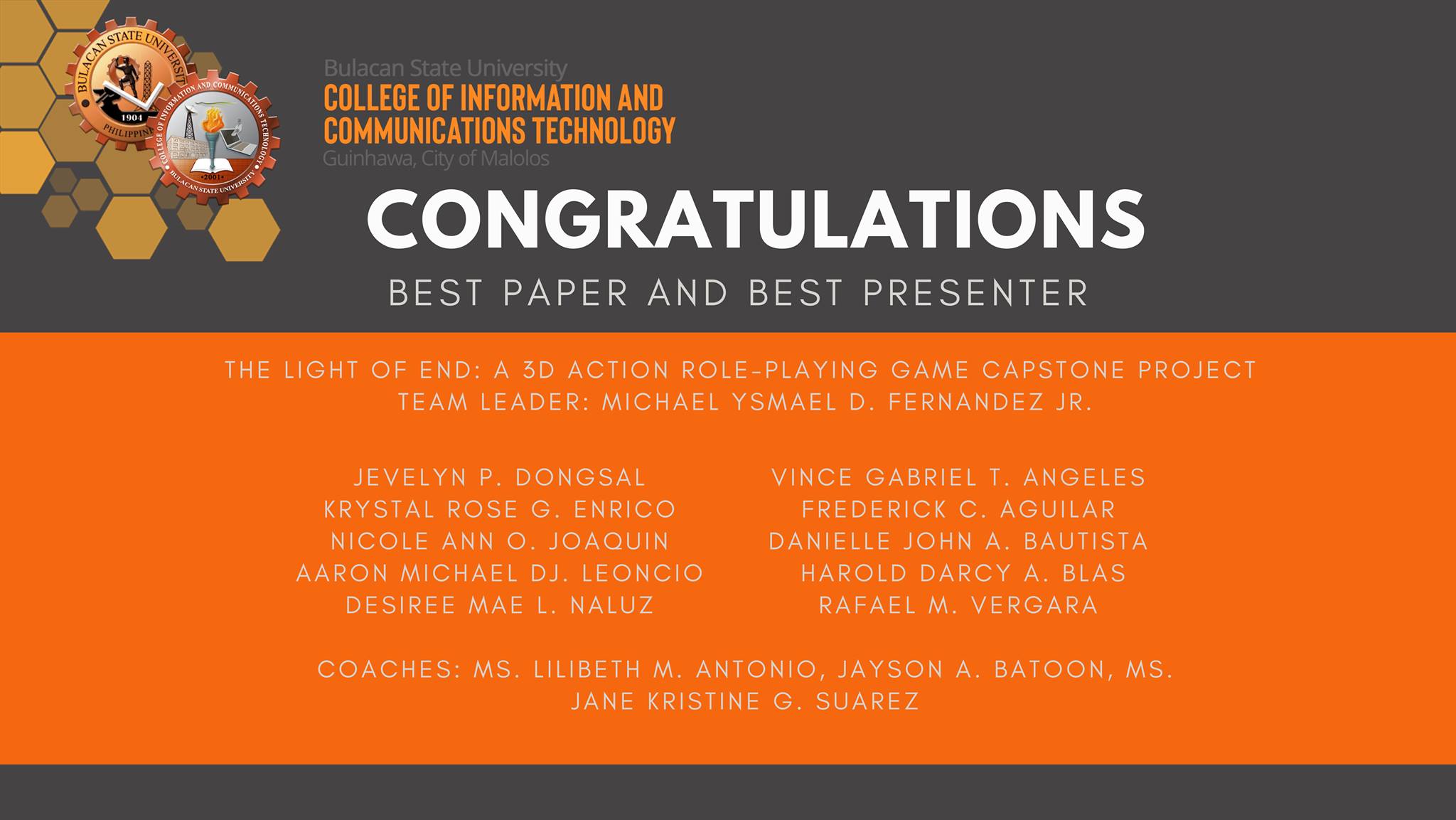 Congratulations to the Winners and Delegates of the Youth Congress on ...