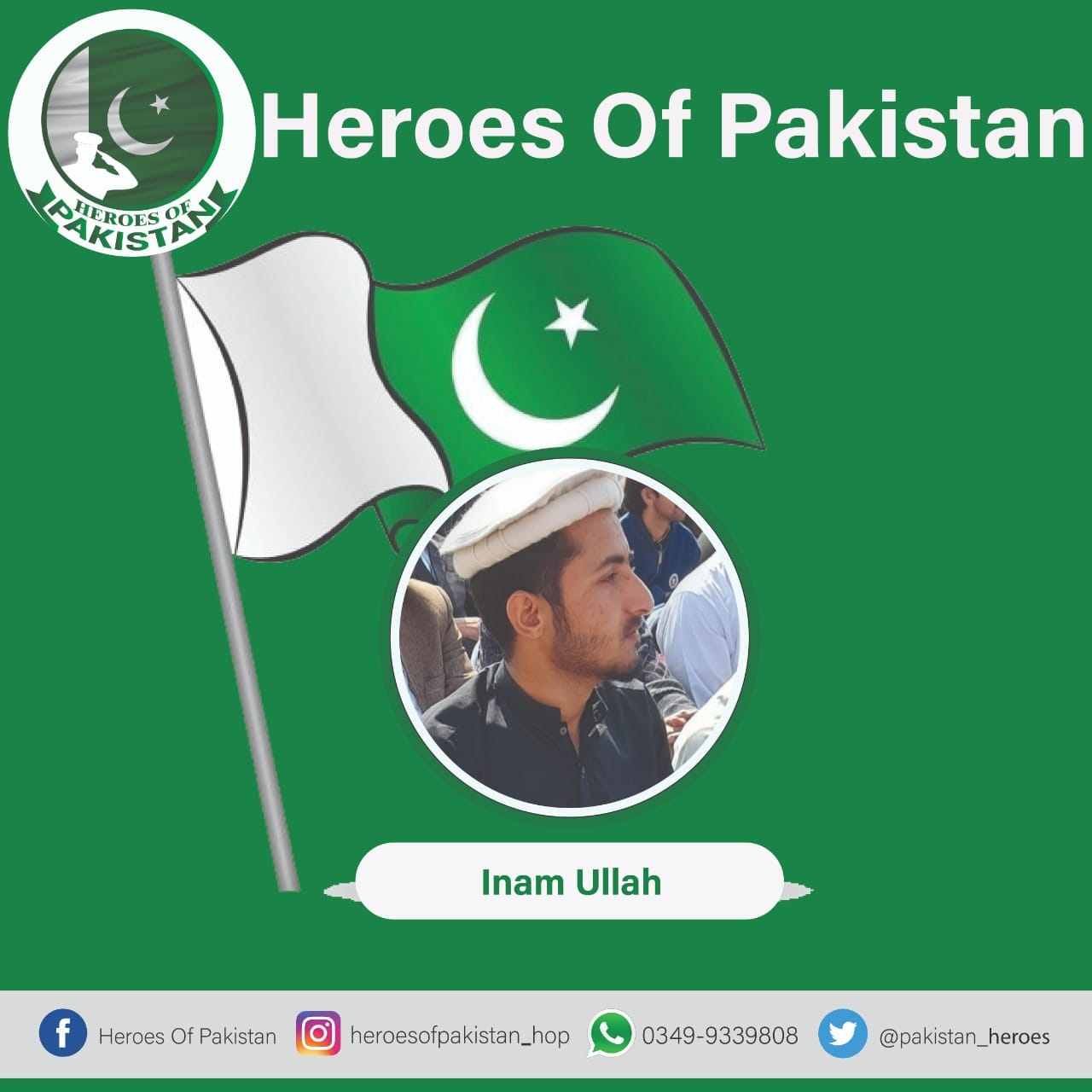 Meet Mr #Inamullah who belong to... - Heroes of Pakistan