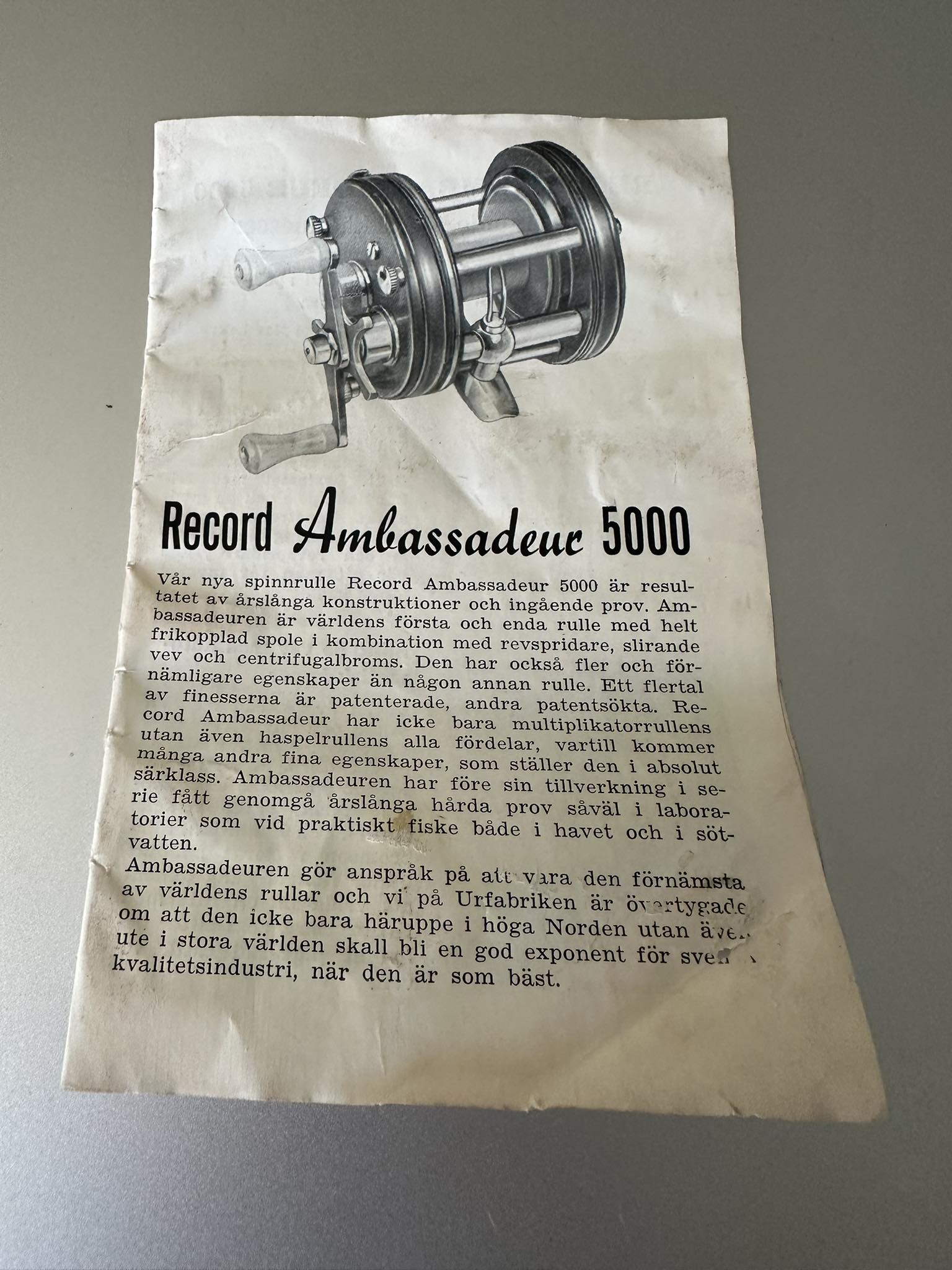 abu garcia ambassadeur 5000 manual S Round Reel The four pin centrifugal brake system delivers consistent brake pressure throughout the cast. High-Speed Reel Evolution - Bass