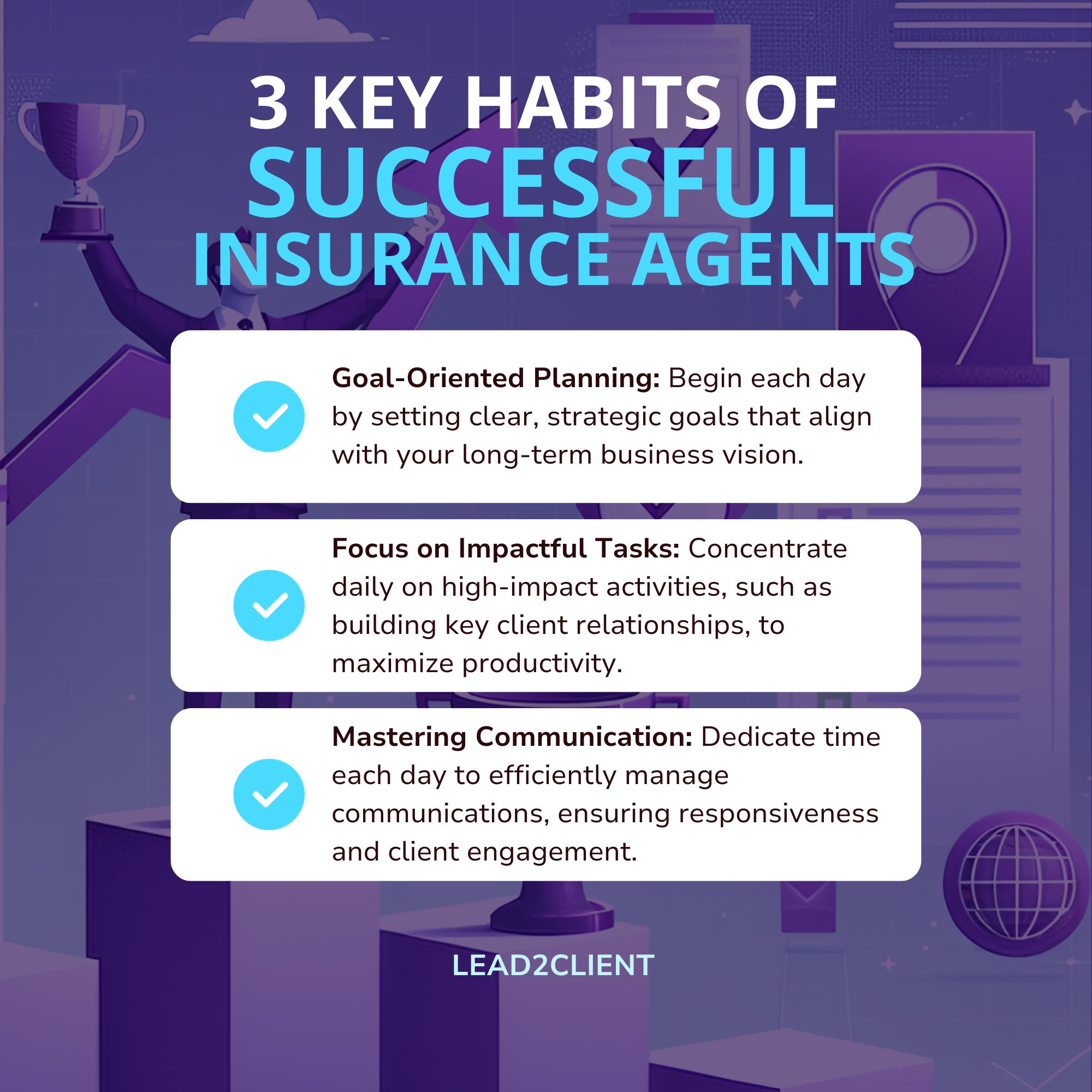 Lead2Client CRM - Success in insurance isn't just about...