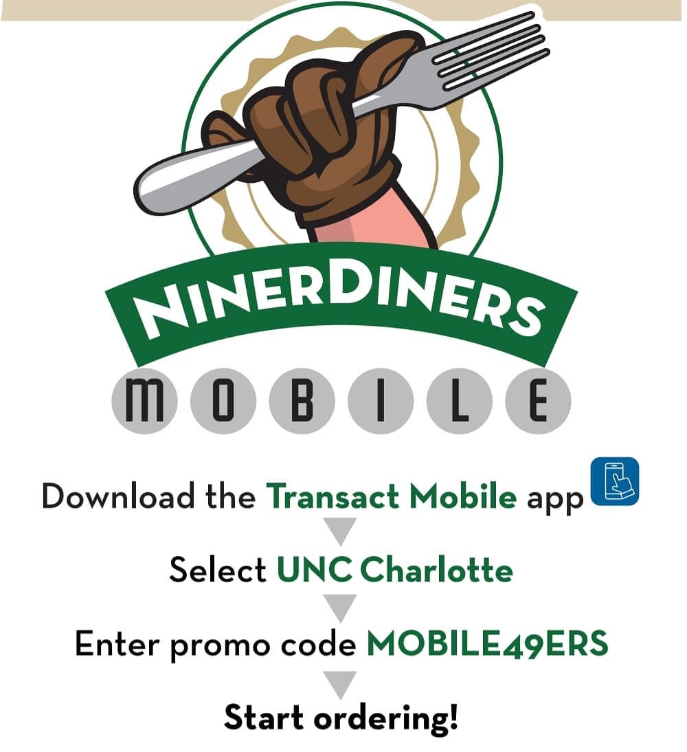 You are now able to order... - UNC Charlotte Dining Services | Facebook