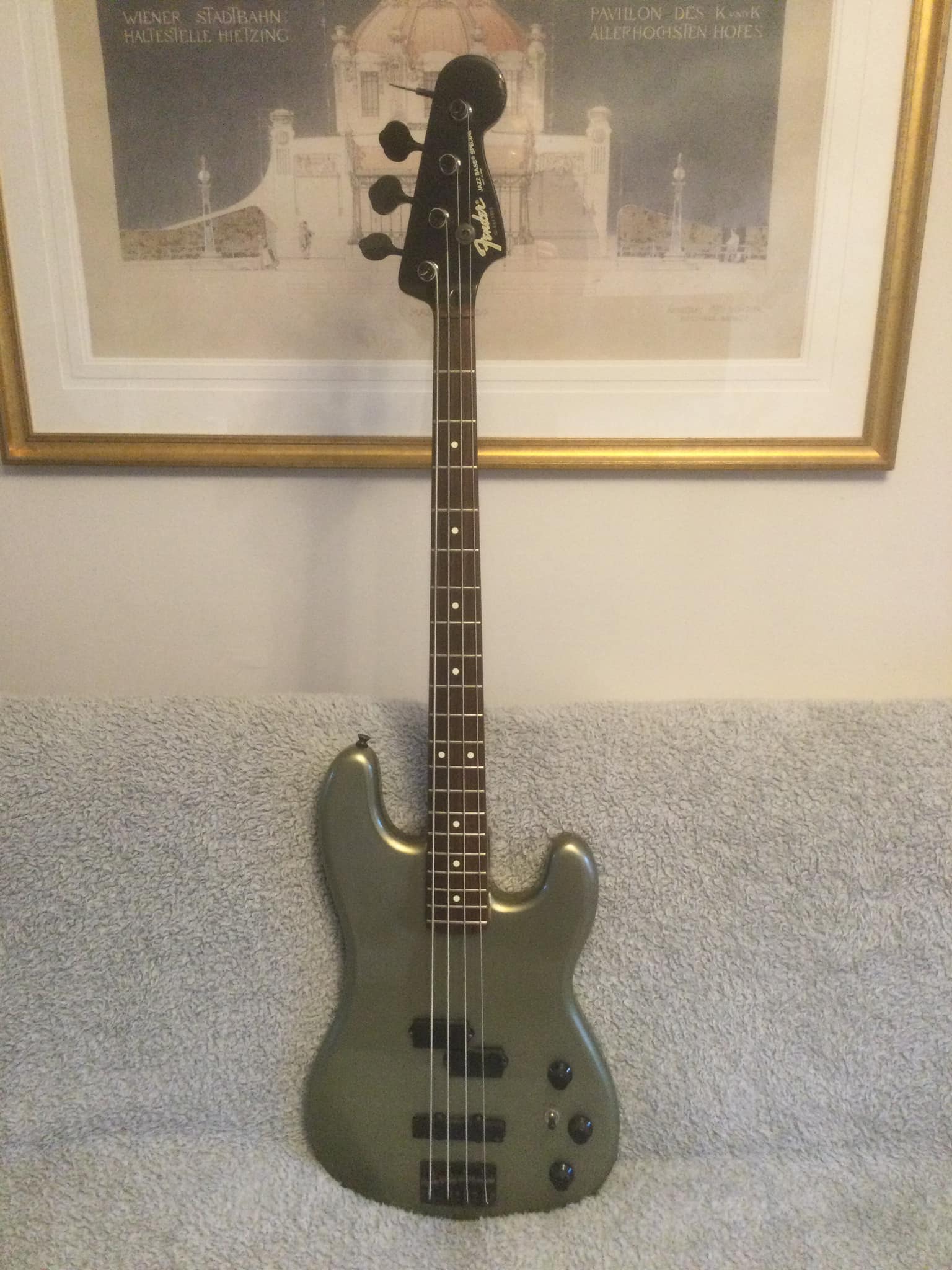 1988 Japanese Fender power jazz bass.