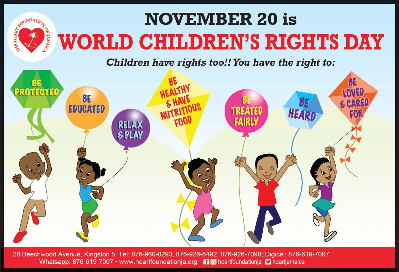 Heart Foundation Jamaica - Every child deserves a healthy and happy ...