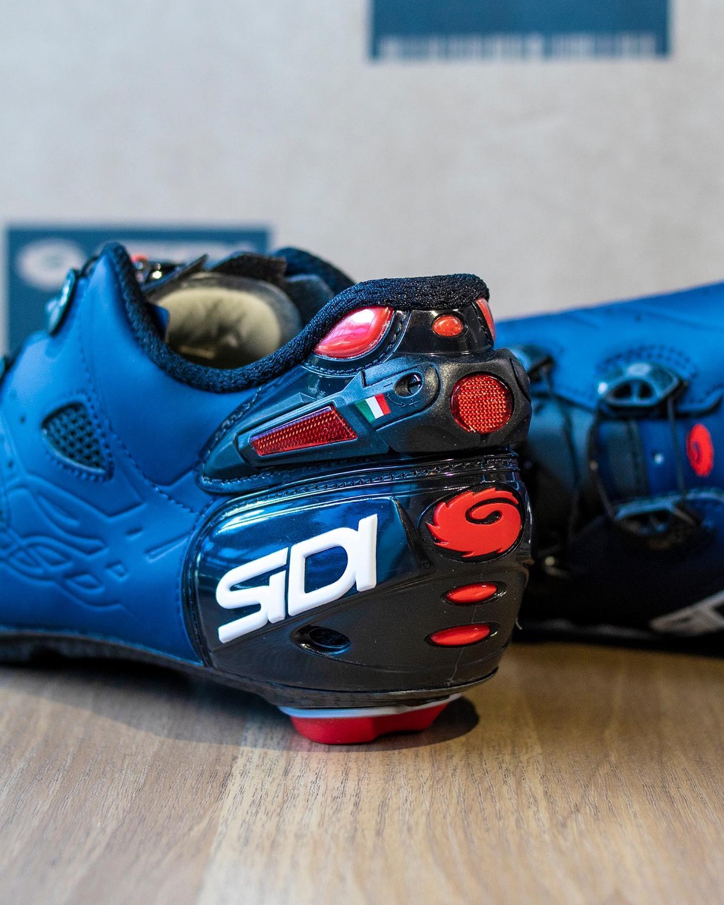 Súper ligeros!! Sidi SHOT MATT BLACK BLUE 🔝 Precio regular