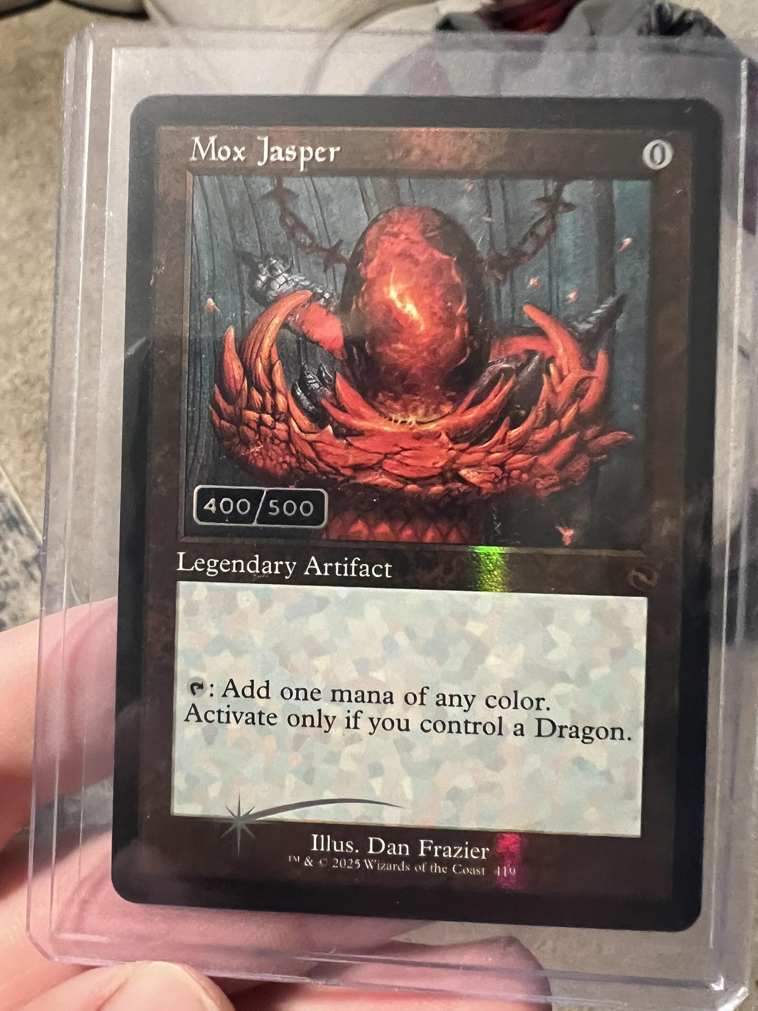 Hello guys, pulled my first ever serialized card (in Italy)!! Mox
