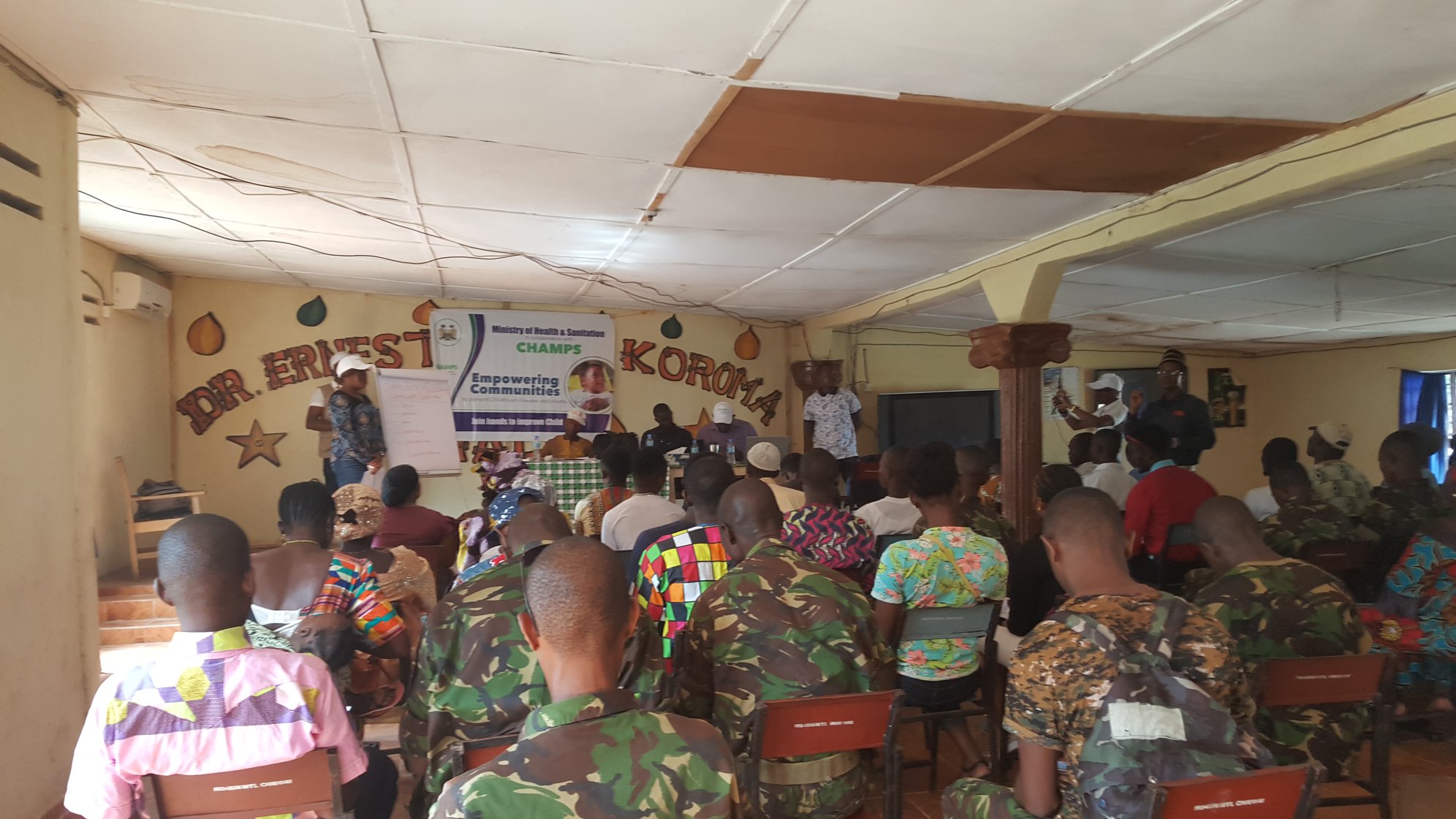Ministry of Health and Sanitation and CHAMPS SL starts Mid-Year ...